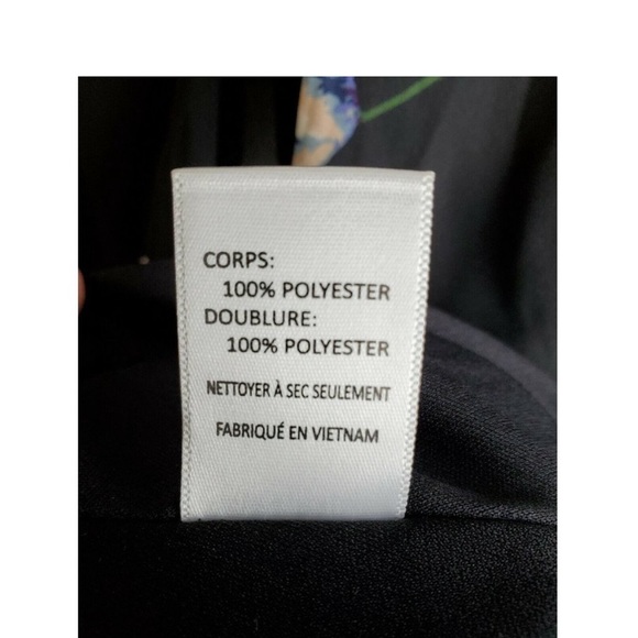 Lush Black Floral Dress Size Small NWT - Picture 7 of 11